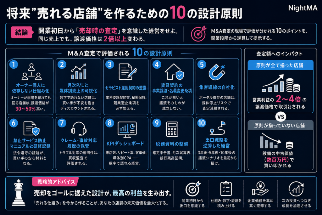 8.【独自セクション】将来"売れる店舗"を作るための10の設計原則