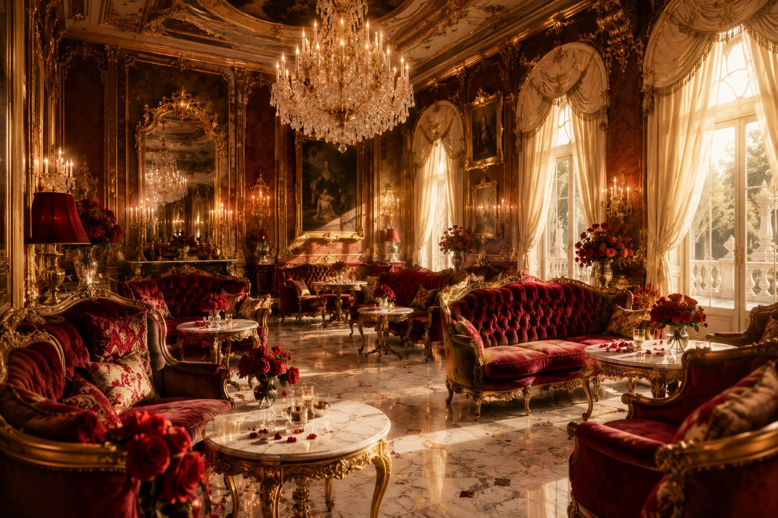 Maison de Velours サロン全景