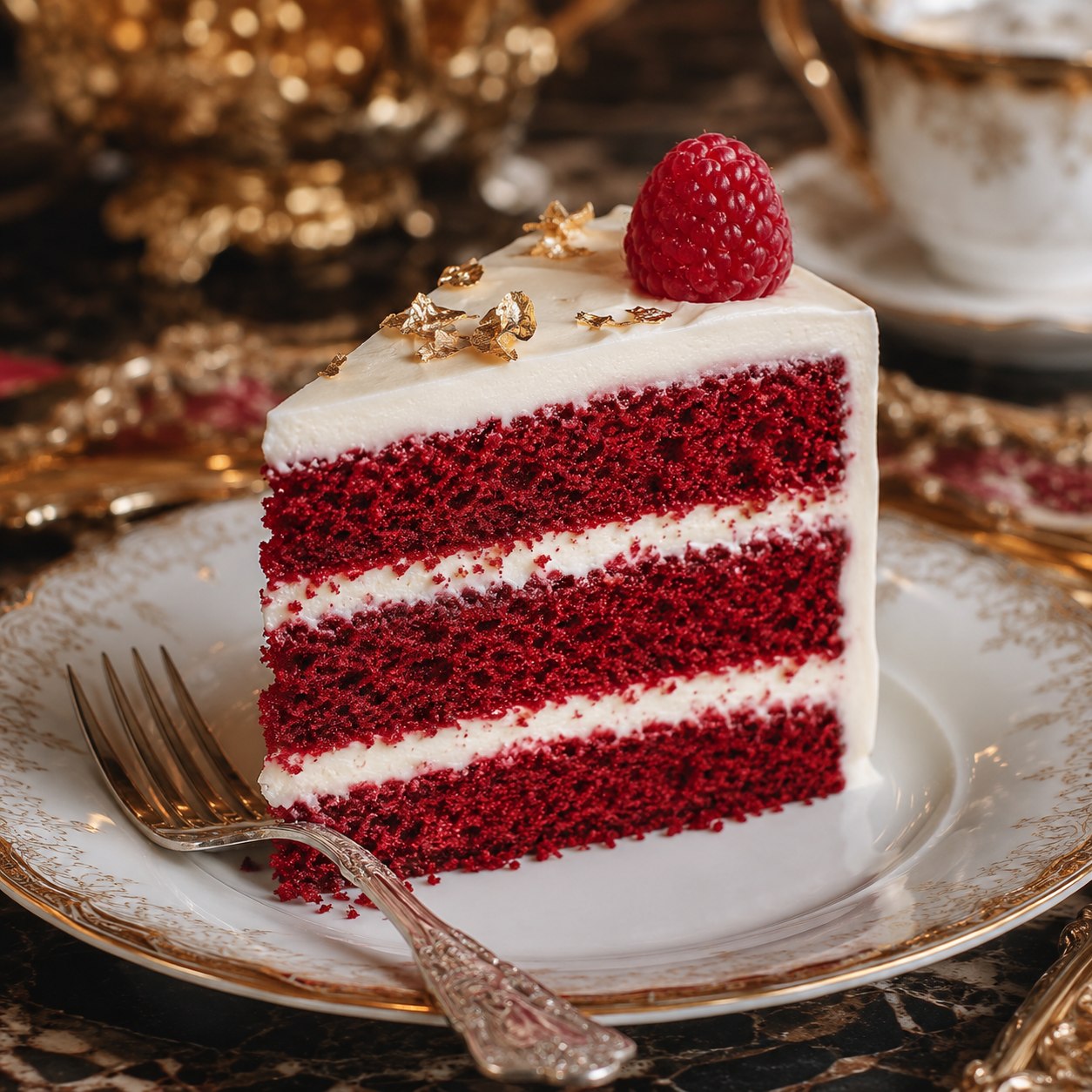 レッドヴェルヴェットケーキ
