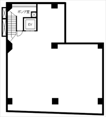 赤坂 地下1階 赤坂マカベビル｜65坪 居抜き・空き店舗物件