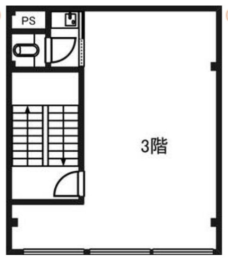 心斎橋・ミナミ 3階 スポタカビル北館 居抜き・空き店舗物件